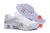 Nike Shox R4 “Prata/Branco” na internet