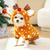 Roupa de Natal Pet Rena - Cantinho do Jake