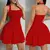 Mia musa todas as estações vestidos femininos moda halter pescoço quadrado pl - comprar online