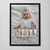 Quadro Personalizado Meu Bebê com Moldura de Madeira e Vidro | Ref: 03 na internet