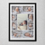 Quadro Personalizado Meu Bebê com Moldura de Madeira e Vidro | Ref: 12 na internet