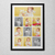 Quadro Personalizado Meu Bebê com Moldura de Madeira e Vidro | Ref: 20 na internet