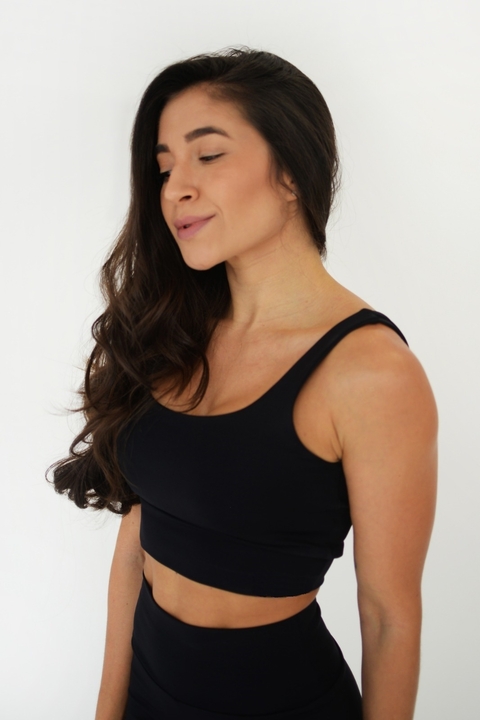Top Luna Basic Preto - comprar online