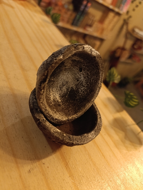 SAHUMADOR PIEDRA 10 CM