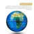 GLOBO TERRESTRE MAGNÉTICO LED – DECORAÇÃO MODERNA E TECNOLÓGICA! - loja online