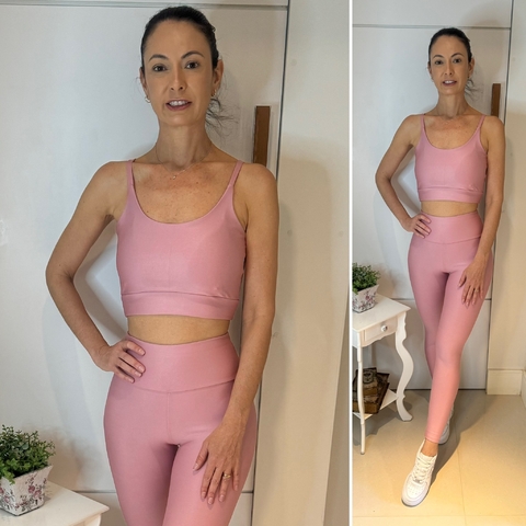 Conjunto Legging Basic - Suplex Power - Rosé