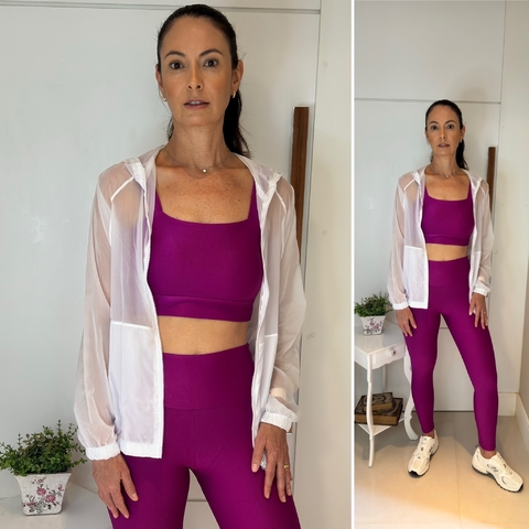 Jaqueta Corta Vento - Branco