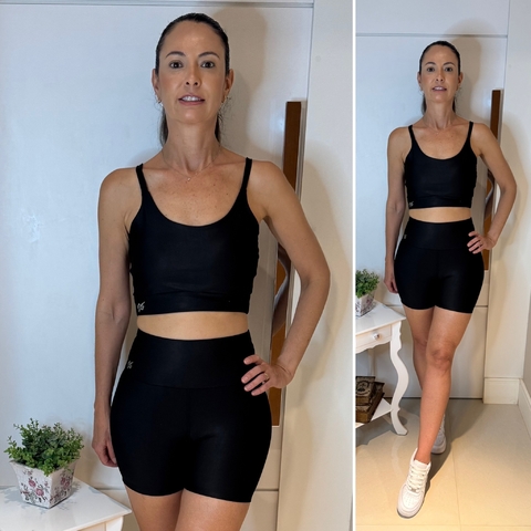 Conjunto Short Basic - Suplex Power - Preto