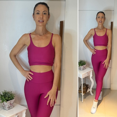 Conjunto Legging Basic - Suplex Power - Pink