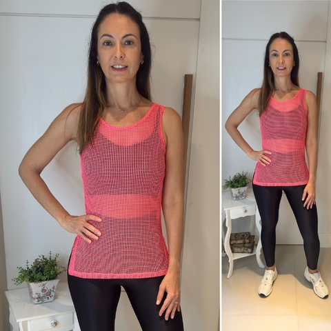 Regata em Tela - Rosa