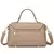 Bolsa Satchel Bege Pequena Alça Transversal na internet