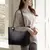 Bolsa Shopper Grande Preta Alça de Ombro