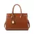 Bolsa Tote Média Marrom Alça Dupla