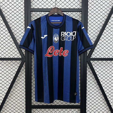 Camiseta Atalanta Local 24/25 Rayada - Joma - Versión Masculina para Aficionados