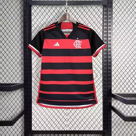Camisa Flamengo I 24/25 Listrada - Adidas - Feminina Torcedor