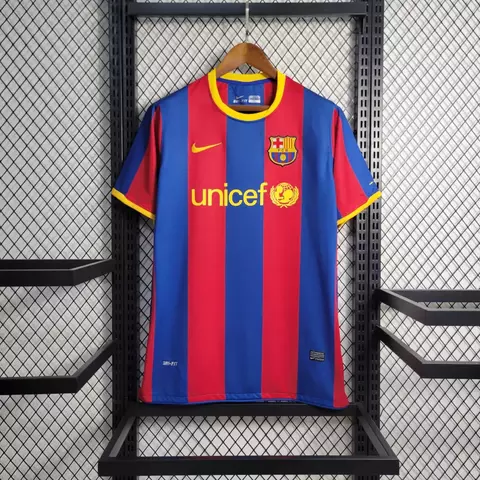 Barcelona Retro Shirt I 10/11 Striped - Nike - Men's Fan