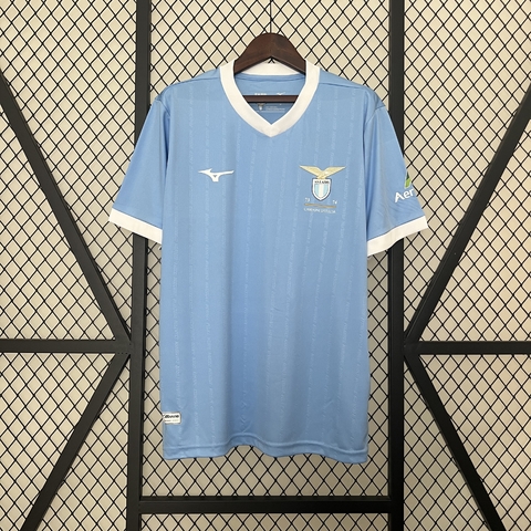 Camisa Lazio I 24/25 Azul - Mizuno - Masculina Torcedor