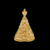 Aplique Nossa senhora Rústica Dourado - 4 X 6 cm - comprar online