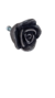 Puxador Rosa Média Preto com Prata 3,5 x 3,5cm - comprar online