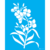 Stencil OPA Flor Erysimum 20x25cm - 3358