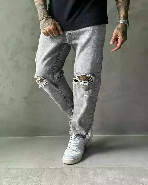 CALÇA JEANS JAY JONES CINZA - comprar online