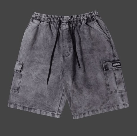 BERMUDA TRIP SIDE CARGO JEANS B036 ESTONADO - comprar online