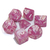 Imagen de Set de 7 Dados Poliédricos RPG | Línea: Macaron | D&d / Pathfinder / Warhammer