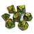 Set de 7 Dados Poliédricos RPG | Línea: Marbled | D&D / Pathfinder / Warhammer - Konekotekka Games