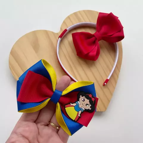 Kit arco e laço Princesas - comprar online