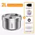 Bebedouro com fonte automático premium de aço inoxidável - comprar online
