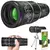 Imagem do Poderoso telescópio monocular 16x52 zoom binóculos de longo alcance noite lune