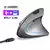 Imagem do Rato vertical ergonômico 2.4ghz mouse óptico sem fio ajustável 2400dpi mão d