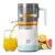 Exprimidor Electrico Recargable Practico Para Jugos Color Blanco - De Todo Mx