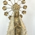 Nossa Senhora Aparecida em Manto Renda, com Resplendor — 66 cm - comprar online