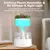 Humidificador de Niebla con Efecto Lluvia 450ml y Maceta Decoración - comprar online