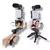 Kit Streaming Vlogging para Teléfono con Trípode, Micrófono y Luz LED