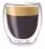 Vaso Doble Pared de Vidrio Borosilicato 150ml