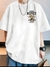 Camiseta Oversized Streetwear made of money na internet