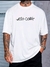 Camiseta Oversized Streetwear Smile Old School
