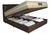 BASE BOX BAU KING CLEAN (MARROM) - comprar online