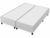 BASE BOX BIPARTIDO QUEEN UNIVERSAL MAQUINETADO BORDADO BRANCO (GAZIN) - loja online