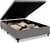 BASE BOX BAU CASAL CLEAN (CINZA) - loja online