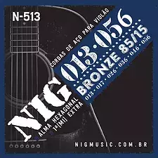 ENCORDOAMENTO NIG VIOLÃO AÇO BRONZE 013 N513