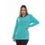 Camiseta Feminina Manga Longa Proteção UV 30 Verde Água - comprar online