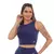 CROPPED REGATA BLACKOUT PRETO - loja online