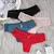 Sexy renda tanga feminina calcinha de cintura baixa transparente roupa interior - comprar online