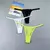 3 pçs ajustável sexy transparente tanga calcinha feminina renda roupa interior