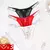 3 pçs sexy tangas rendas roupa interior feminina perspectiva calcinha floral ba - comprar online