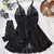 Conjunto de Lingerie Sexy Transparente – Sensualidade, Elegância e Atitude em um só Look!