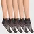 5/10/20 Pares de Meias Femininas de Renda Vintage – Estilo Clássico com Toque Moderno!